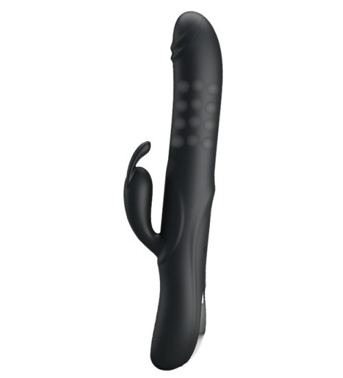 Vibrator din silicon cu bile