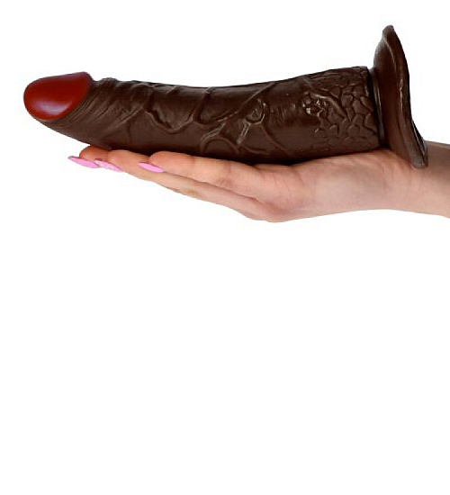 Dildo flexibil cu ventuză