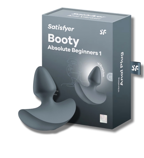 Dop anal vibrator gri