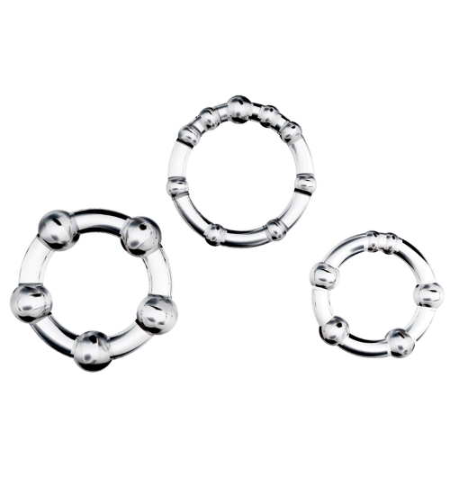 Lovetoy- set de 3 inele