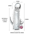 Capac vibrator cu file de tachinare clitoridiană și anală