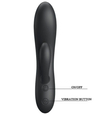 Vibrator negru bunny la îndemână