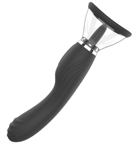 Vibrator cu limbă și funcție de aspirație