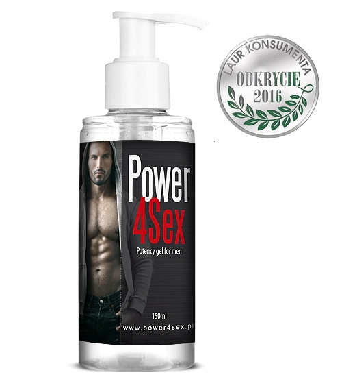 Power4Sex - un gel puternic pentru potență