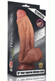 Dildo din silicon cu ventuză 