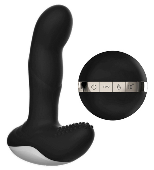 Masaj de prostată cu încălzire cu telecomandă