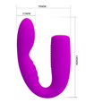 Vibrator flexibil pentru punctul G