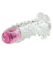 Tampon vibrator cu stimulator