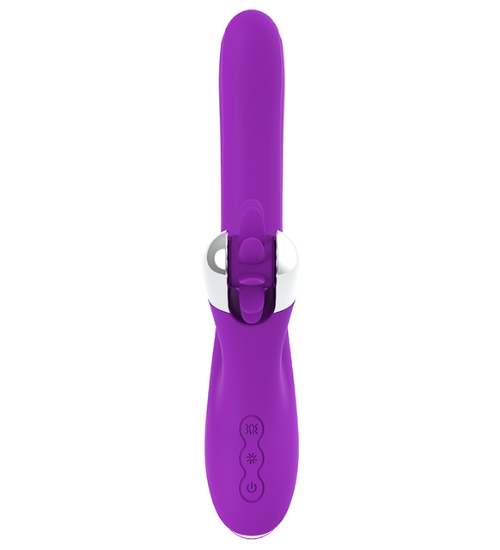 Vibrator pentru iepurași cu mișcări de rotație
