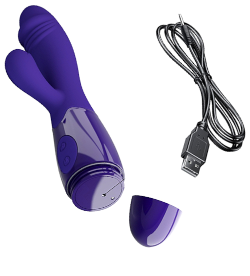 Vibrator frumos cu încărcare USB