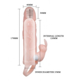 Topper vibrator cu iepuraș