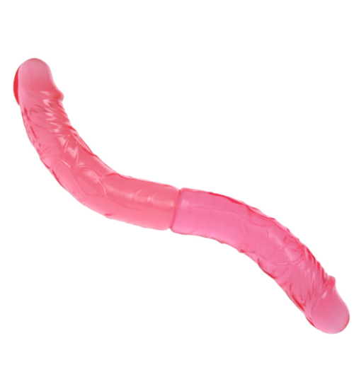 Penis dublu cu gel - 36cm