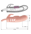 Manșon vibrator pentru penis