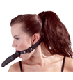 Gag din piele cu penis din silicon