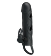 Capac pentru penis cu stimulator clitoridian - iepuraș