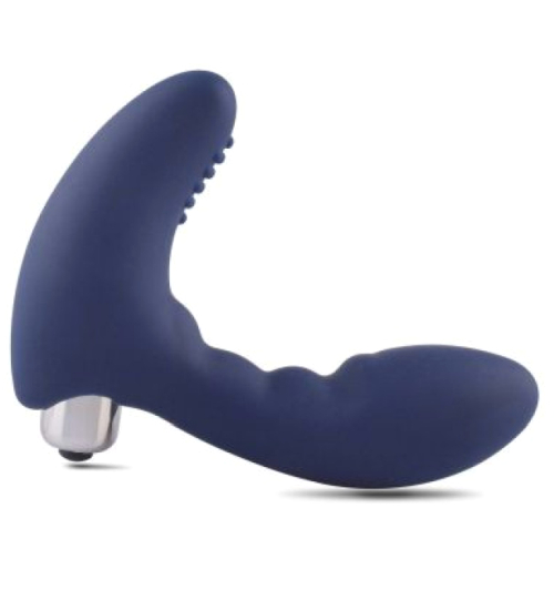 Vibrator anal albastru marin