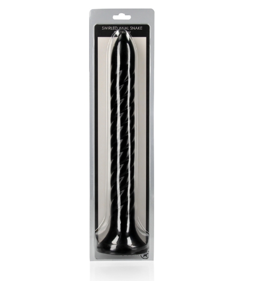 Dildo anal spiralat uriaș