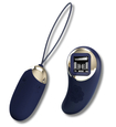 Ou violet vibrator cu telecomandă LCD