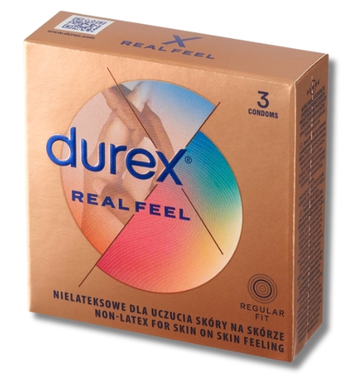 Prezervative Durex Real Feel fără latex