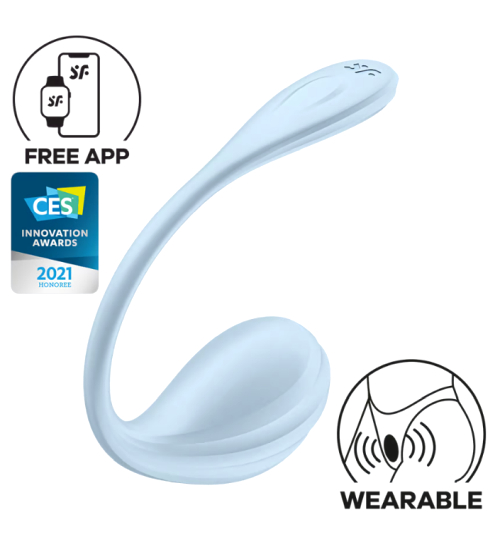 Stimulator discret al punctului G - Satisfyer Smooth 