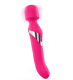 Vibrator rotativ cu dispozitiv de masaj - Dorcel