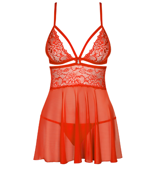 Rochie roșie tentantă