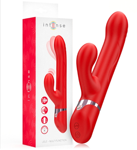 Vibrator dublu pentru stimularea punctului G și a clitorisului