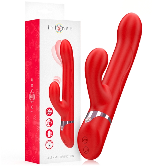 Vibrator dublu pentru stimularea punctului G și a clitorisului