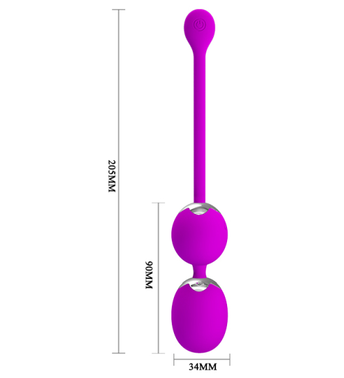 Bile vaginale USB cu vibrație puternică