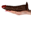 Dildo flexibil cu ventuză