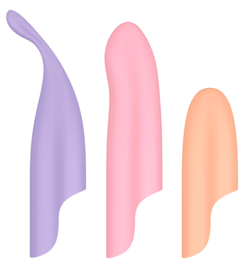 Set de plăcere: Vibrator + 4 tampoane