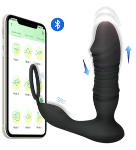 Masor de prostată cu mișcare alternativă controlată prin telefon