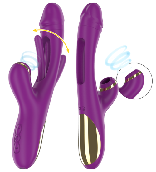 Vibrator puternic cu modul tapping