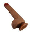 Vibrator rotativ realist cu ventuză
