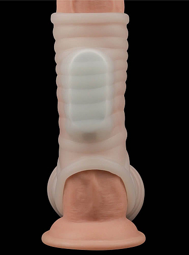 Tampon pentru penis și testicule cu nervuri