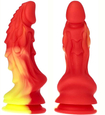 Dildo de foc cu ventuză 