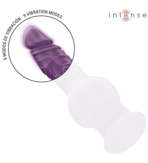 Vibrator violet cu mișcare sus-jos