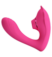 Vibrator pentru punctul G cu stimulator clitoridian