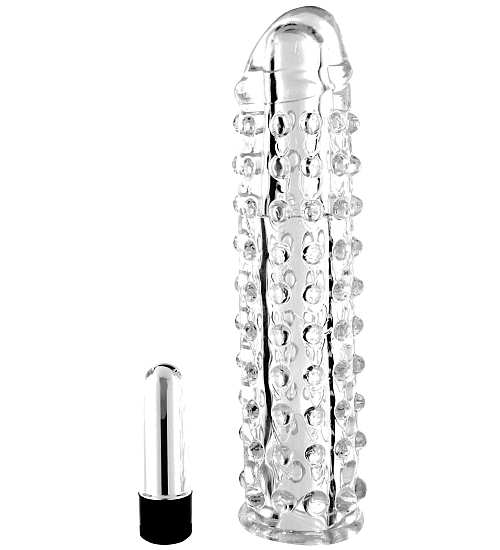 Extensie de gel cu vibrator