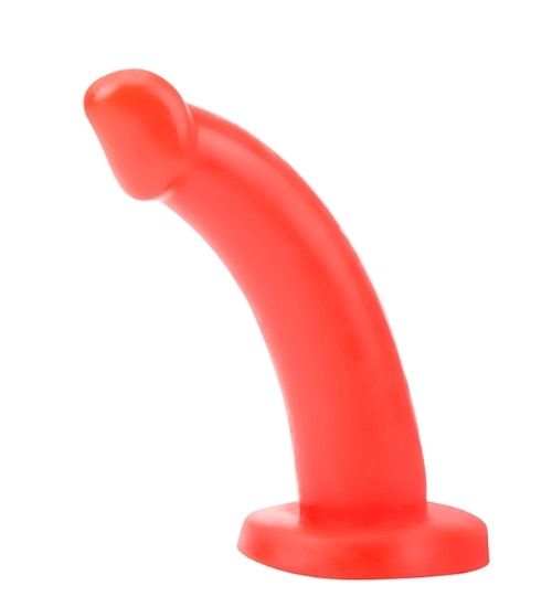 Ham roșu cu dildo flexibil detașabil
