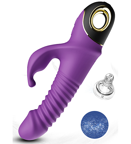 Vibrator cu mișcare alternativă și cap rotativ
