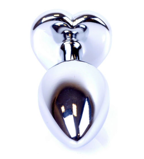 Plug anal cu cristal inimă