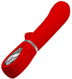 Vibrator pentru punctul G acoperit cu silicon gros