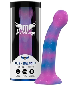 Dildo galactic din silicon cu sclipici