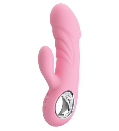 Vibrator conturat Pretty cu mâner