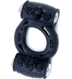 Inel de erecție vibrator negru 