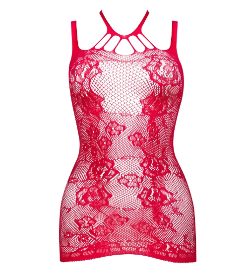 Rochie din dantelă roșie