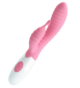 Vibrator exclusiv cu stimulator clitoridian