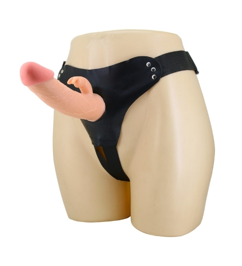 Strap-on moale cu iepuraș