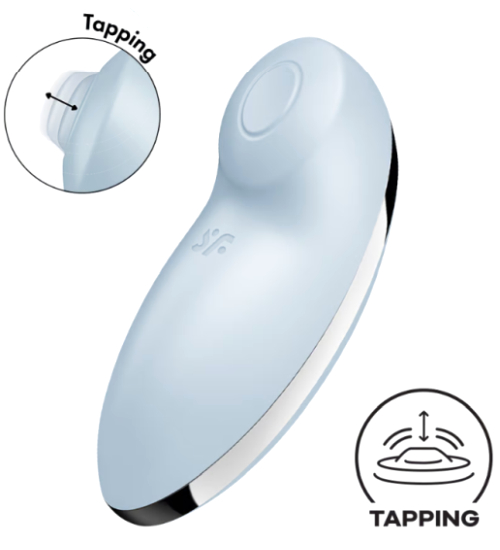 Stimulator clitoridian Blue Tap & Climax 2